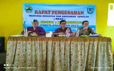 RAPAT  PENGESAHAN RKAS SMA NEGERI 1 KETANGGUNGAN.